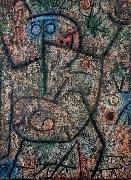 Paul Klee O die Geruchte oil